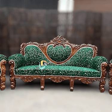  Ace Wood Crafts Maharaja Sofa Set Manufacturers, Suppliers, Exporters in Chandigarh
