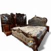  Regal Emerald King Bedroom Set - Luxury Teakwood Bedroom Furniture by Ace Wood Crafts Manufacturers, Suppliers in Saharanpur