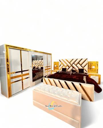 Ace Wood Crafts - Opulence Haven Contemporary Luxury Bedroom Set: Affordable Elegance Redefined Manufacturers, Suppliers, Exporters in Sonipat