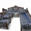 Ace Wood Crafts Italian Designer Carved Maharaja Sofa Set - Luxurious Handcrafted Wooden Seating Manufacturers, Suppliers, Exporters in Chandigarh