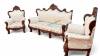 Ace Wood Crafts Turkish-Themed Carved Wooden Sofa  Manufacturers, Suppliers, Exporters in Chandigarh