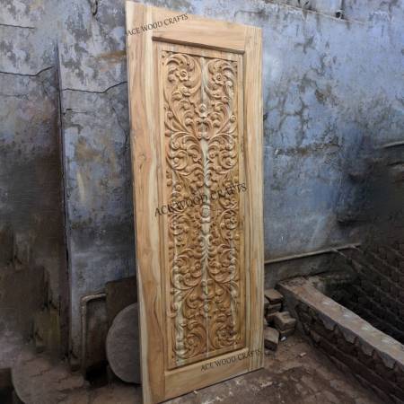 Ace Wood Crafts Wood Standard Carving Door Manufacturers, Suppliers, Exporters in Sonipat