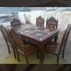 Ace Wood Crafts Wooden 6 Seater Dining Furniture For Home Manufacturers, Suppliers, Exporters in Sonipat