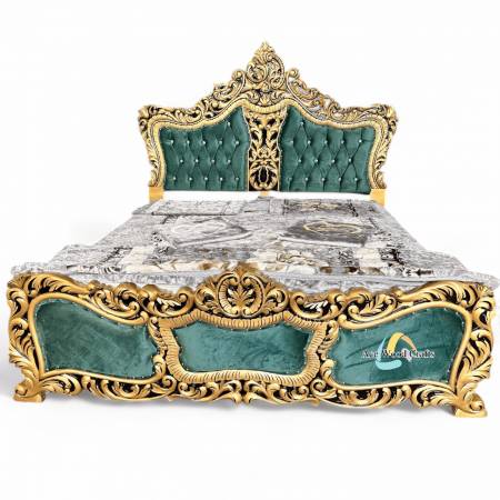 Ace Wood Crafts – Teakwood Turkish Bedroom Set: Royal Emerald Collection Manufacturers, Suppliers in Saharanpur