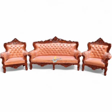 Affordable Luxury 5-Seater Sofa Set by Ace Wood Crafts – Handcrafted Sheesham Wood Sofa Manufacturers, Suppliers, Exporters in Chandigarh