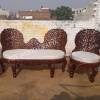 Beautiful Handicraft Wooden Sofa Set Manufacturers, Suppliers, Exporters in Punjab