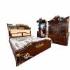 Bedroom Set - Luxury Teakwood Bedroom Furniture by Ace Wood Crafts Manufacturers, Suppliers, Exporters in Sonipat