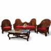 Classic Caravan Teakwood Sofa Handcrafted Luxury Furniture for Timeless Living Spaces Manufacturers, Suppliers, Exporters in Chandigarh