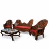 Classic Caravan Teakwood Sofa Handcrafted Luxury Furniture for Timeless Living Spaces Manufacturers, Suppliers, Exporters in Chandigarh