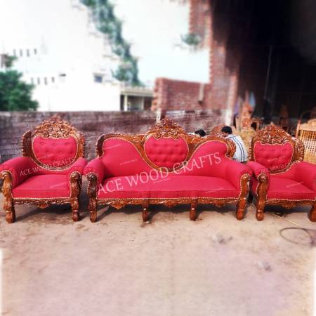 Dilwala Classic Wooden Sofa Set Manufacturers, Suppliers, Exporters in Punjab