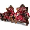 Floral Comfy Sofa Set – Luxurious Wooden Furniture by Ace Wood Crafts Manufacturers, Suppliers in Saharanpur