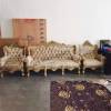 Gold Finish Wooden Sofa Set Manufacturers, Suppliers, Exporters in Punjab