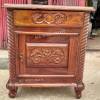 Handcrafted Wooden Carved Side Table Premium Sheesham Wood Customizable Design Ace Wood Crafts Manufacturers, Suppliers, Exporters in Sonipat