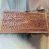 Handmade Solid Teak Wood Carved Door Premium Quality Single Panel Wooden Door Manufacturers, Suppliers, Exporters in Sonipat