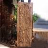 Handmade Solid Teak Wood Carved Door Premium Quality Single Panel Wooden Door Manufacturers, Suppliers, Exporters in Sonipat
