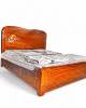Imperial Teakwood Sleigh Bed by Ace Wood Crafts – Luxurious & Timeless Design Manufacturers, Suppliers, Exporters in Sonipat