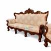 Luxurious Handcrafted 3+2 Seater with Jacquard Floral Upholstery Manufacturers, Suppliers in Saharanpur
