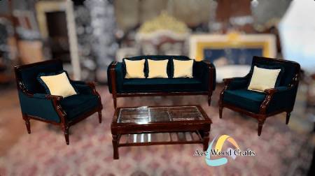 Luxurious Persian Teakwood Sofa Set – Ace Wood Crafts Manufacturers, Suppliers in Saharanpur