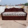 Luxurious Teak Wood Sofa Cum Bed Manufacturers, Suppliers, Exporters in Chandigarh