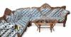 Maharaja L-Type Sofa Set with Center Table – Premium Sheesham Wood Furniture by Ace Wood Crafts Manufacturers, Suppliers in Saharanpur
