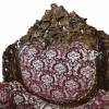 Maharaja Sofa Set – Handcrafted Sheesham Wood Sofa with Swift Mahroon Fabric Manufacturers, Suppliers, Exporters in Chandigarh