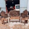 Premium Teakwood Boss Sofa - Greek-Inspired Design by Ace Wood Crafts Manufacturers, Suppliers, Exporters in Chandigarh