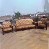 Teak Wood Sofa Set Natural Finish Manufacturers, Suppliers, Exporters in Punjab