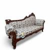 Turkish Teakwood Heart-Shaped 8-Seater Sofa Set in Rich Walnut Finish – Ottoman-Inspired Sofa for Living Room Manufacturers, Suppliers in Saharanpur