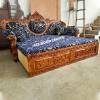 Wood Carved Sofa Cum Bed Manufacturers, Suppliers, Exporters in Chandigarh