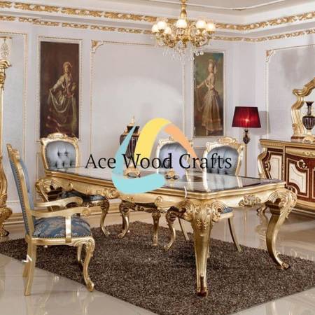 Wooden Antique Designer Dining Set Manufacturers, Suppliers in Saharanpur