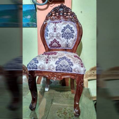 Wooden Carved Dining Chair Elegant Wooden Dining Chairs Manufacturers, Suppliers in Saharanpur