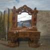 Wooden Hand Carved Royal Luxurious Dressing Table Manufacturers, Suppliers, Exporters in Chandigarh