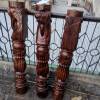 Wooden Handcrafted Ganesh Ji Shape Design Pillar Manufacturers, Suppliers in Saharanpur