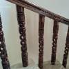 Wooden Handmade Sheesham Stair Pillar Baluster Manufacturers, Suppliers in Saharanpur