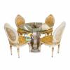 Wooden Round Dining Table Set Manufacturers, Suppliers, Exporters in Chandigarh