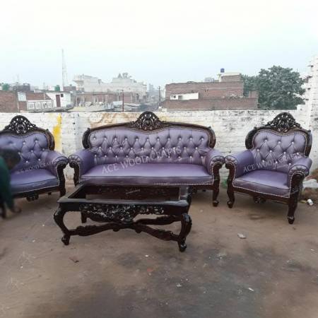 Wooden Sofa Set Manufacturers, Suppliers, Exporters in Punjab