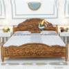 Wooden Teak Wood Craved Bed Manufacturers, Suppliers in Saharanpur
