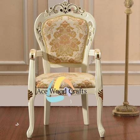 Wooden White Classic Dining Chair Manufacturers, Suppliers in Saharanpur