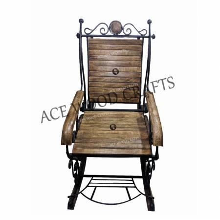 Wrought Iron Rocking Chair Manufacturers, Suppliers, Exporters in Sonipat